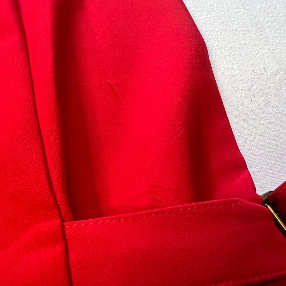 LITA‎ by Ciara Military Suit Pant Color Lipstick Red Size Large - Picture 11 of 12
